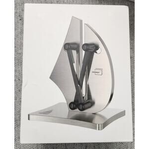 Grihot Stainless Steel Knife Sharpener – 3-Stage Sailboat Design QR-15pro